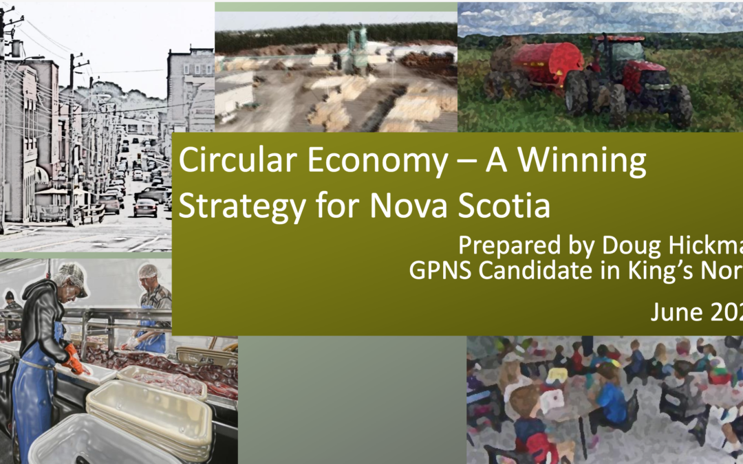 Circular Economy – A Winning Strategy for Nova Scotia